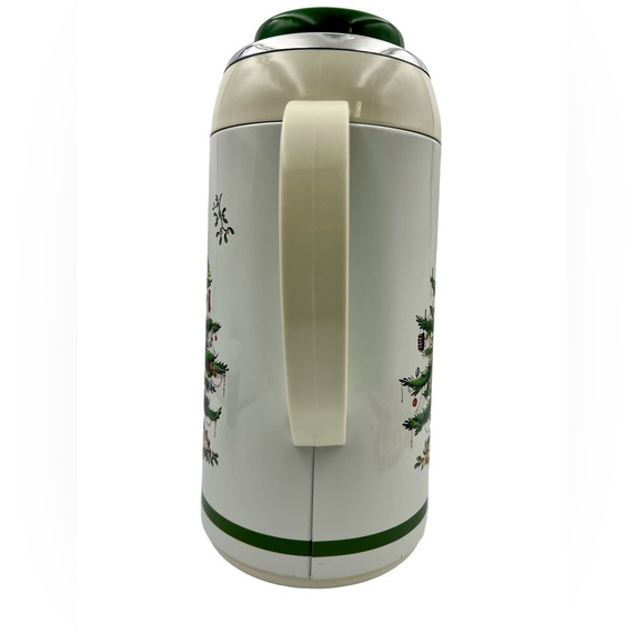 Spode Christmas Tree Thermal Carafe Serves Hot or Cold Liquids 1 Liter NIB - Picture 3 of 15